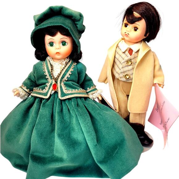 Madame Alexander's Scarlett Series 8" Rhett & Scarlett Dolls - Picture 2 of 16